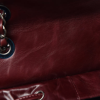 Chanel Glazed Calfskin Quilted Small Salzburg Backpack Burgundy 9 of 16
