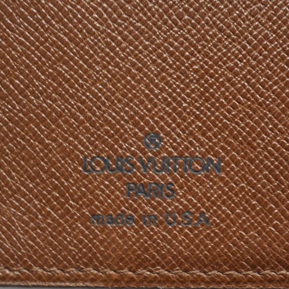 Monogram Mini Agenda Cover w Mechanical Pencil