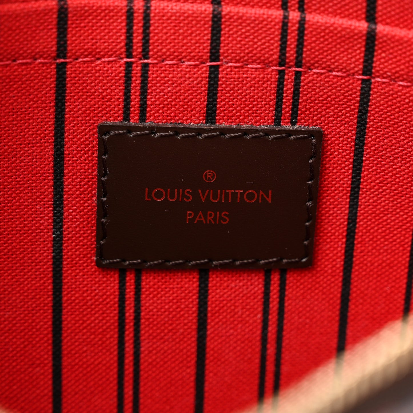 Damier Ebene Neverfull MM GM Pochette