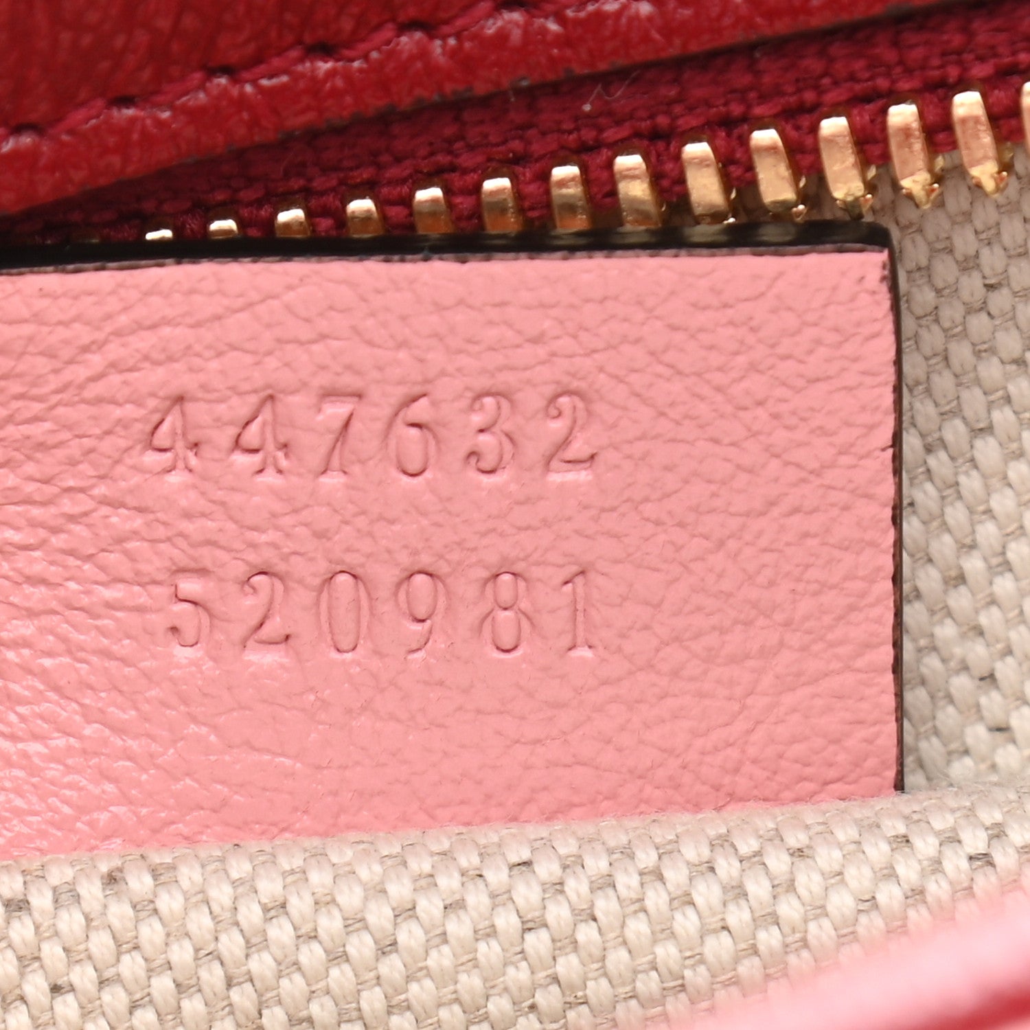 Gucci Azalea Calfskin Enamel Matelasse Diagonal Small Torchon GG Marmont Chain Shoulder Bag New Cherry Red Wild Rose 7 of 10