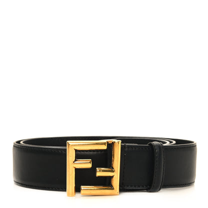 Fendi Vitello King FF 3.5CM Belt 95 38 Black 1 of 4