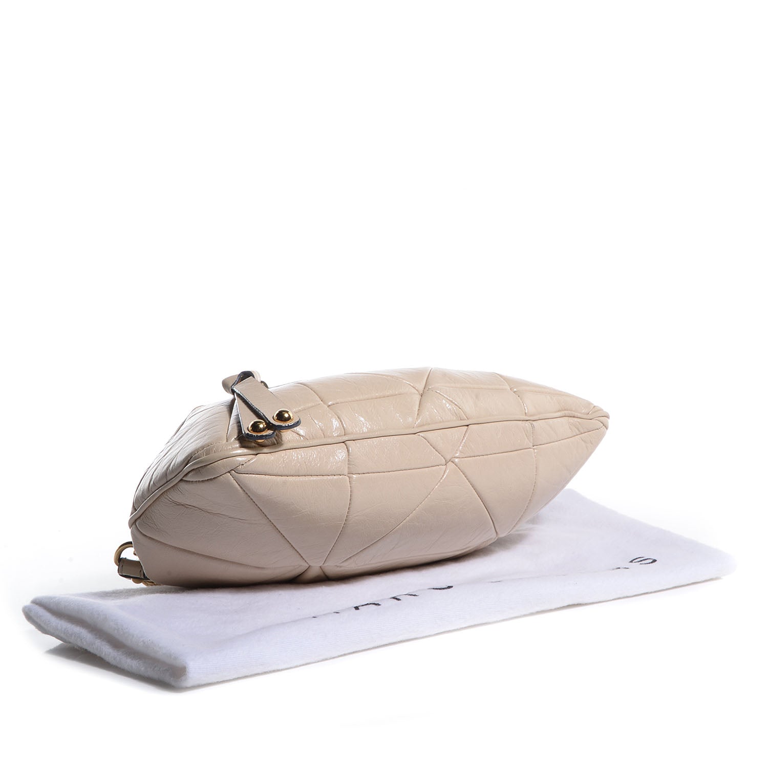 Marc Jacobs Calfskin Patchwork Little Stam Beige 4 of 9