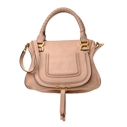 Chloe Calfskin Medium Marcie Satchel Blush Nude 1 of 11