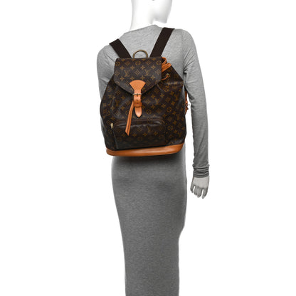 Louis Vuitton Monogram Montsouris GM Backpack 2 of 12