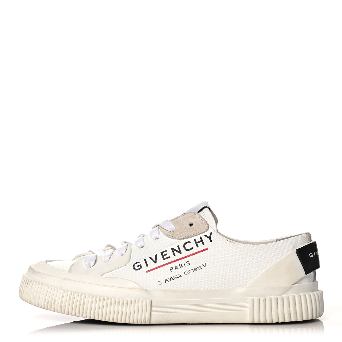 Canvas Logo Tennis Light Low Top Sneakers 36.5 White