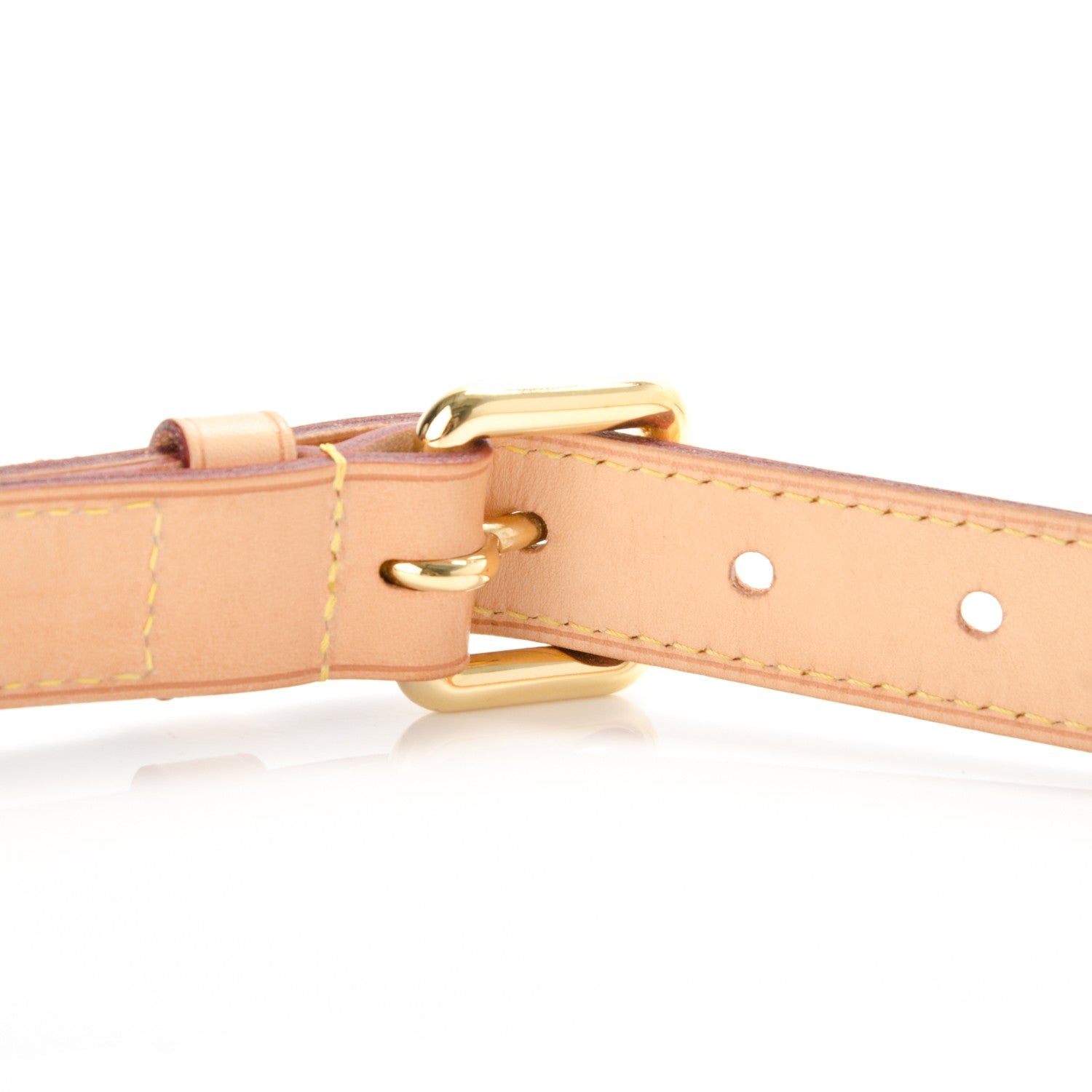 Louis Vuitton Vachetta 25mm Adjustable Shoulder Strap VVN 4 of 5