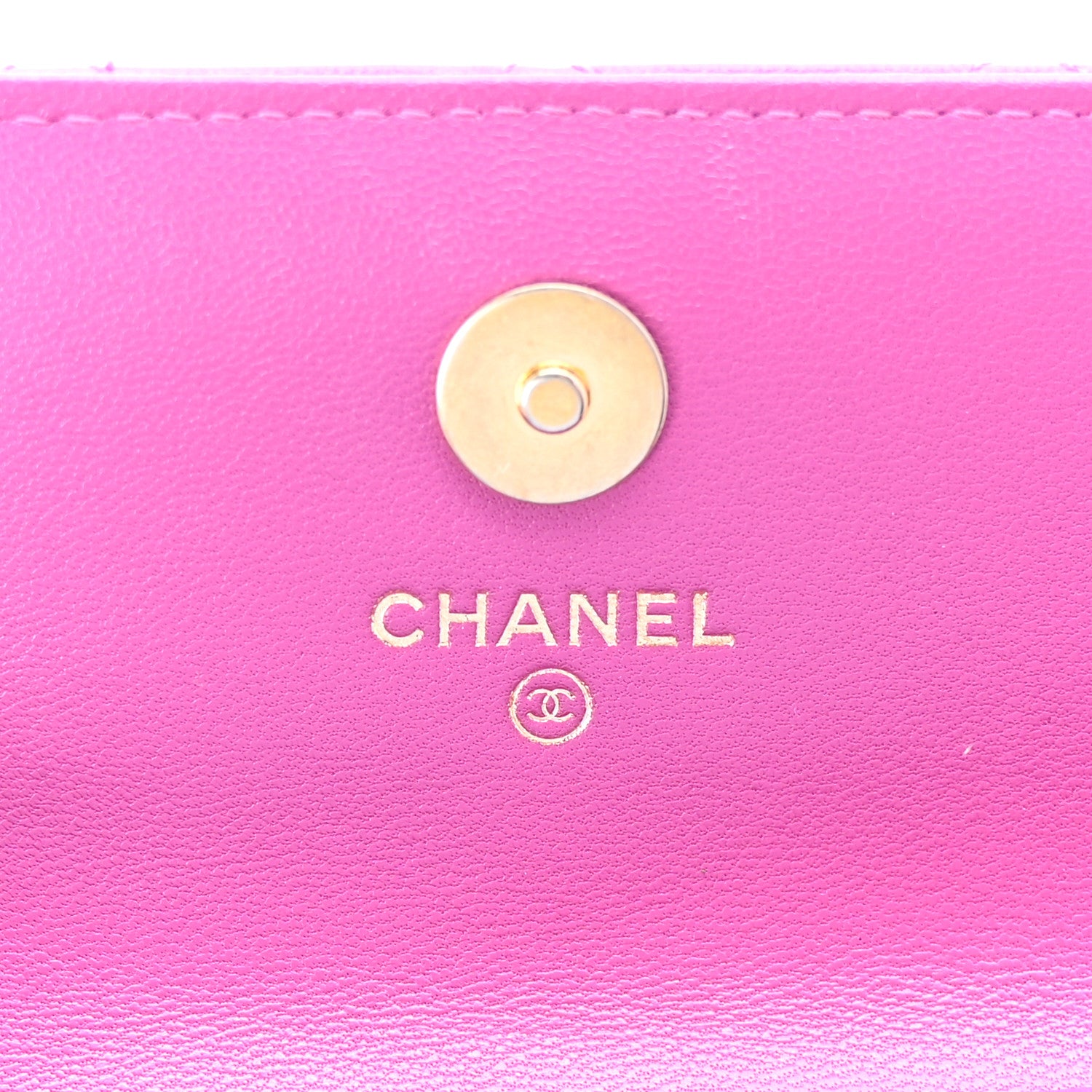 Chanel Lambskin Quilted Pearl Crush Clutch With Chain Purple 6 of 12