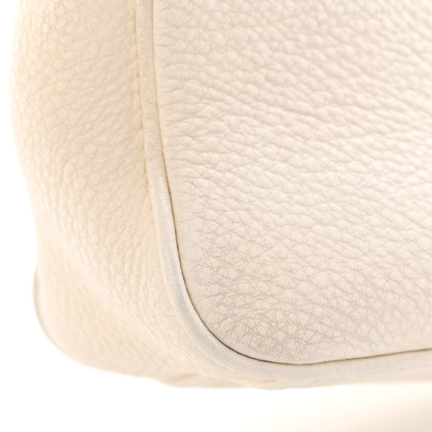 Vitello Daino Camera Crossbody Bianco