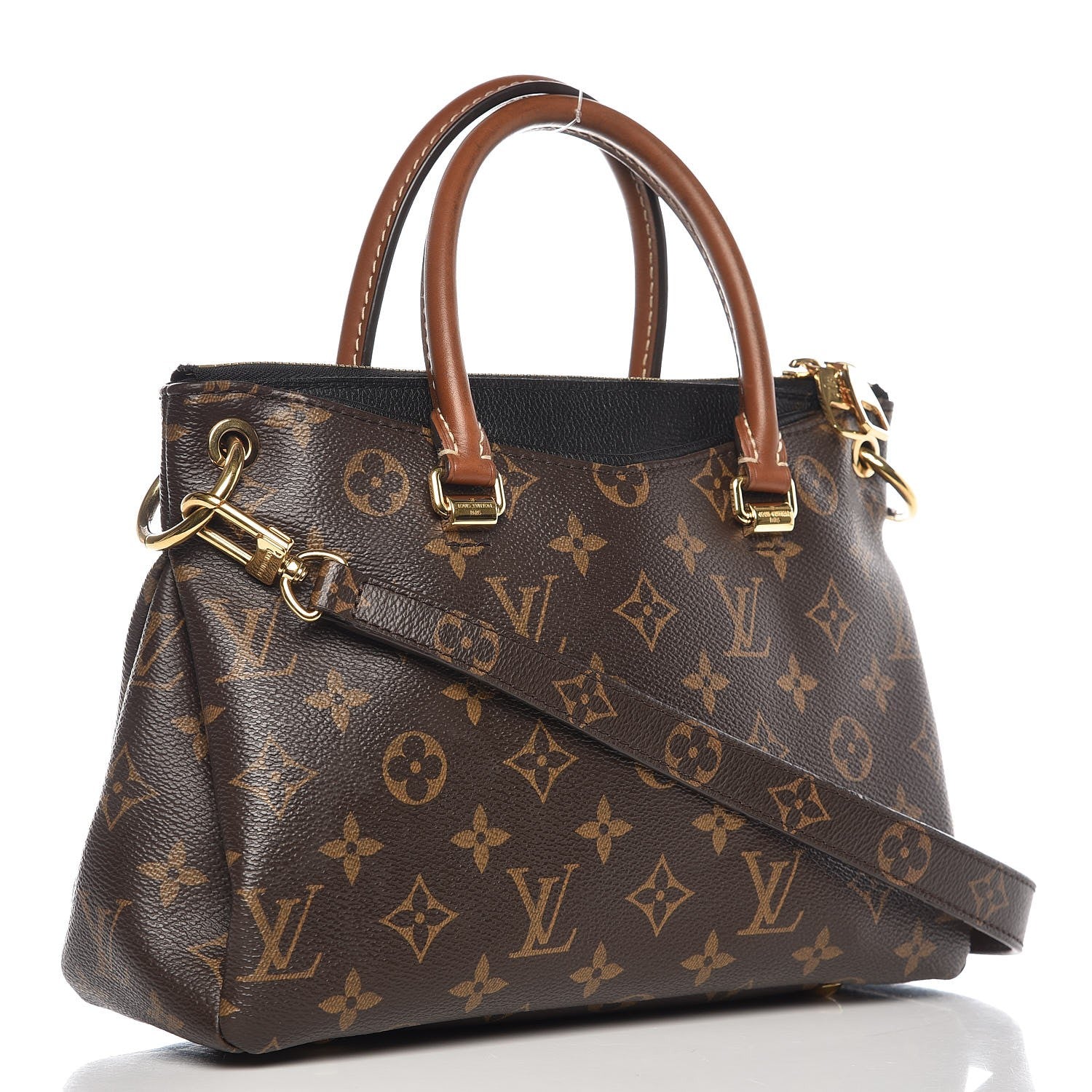 Louis Vuitton Monogram Pallas BB Black 3 of 9
