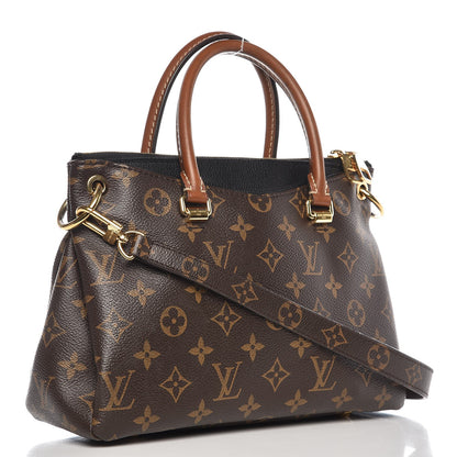 Louis Vuitton Monogram Pallas BB Black 3 of 9