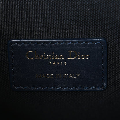 Christian Dior Calfskin Dioriviera Toile De Jouy Small Book Tote With Strap Blue Multicolor 6 of 10