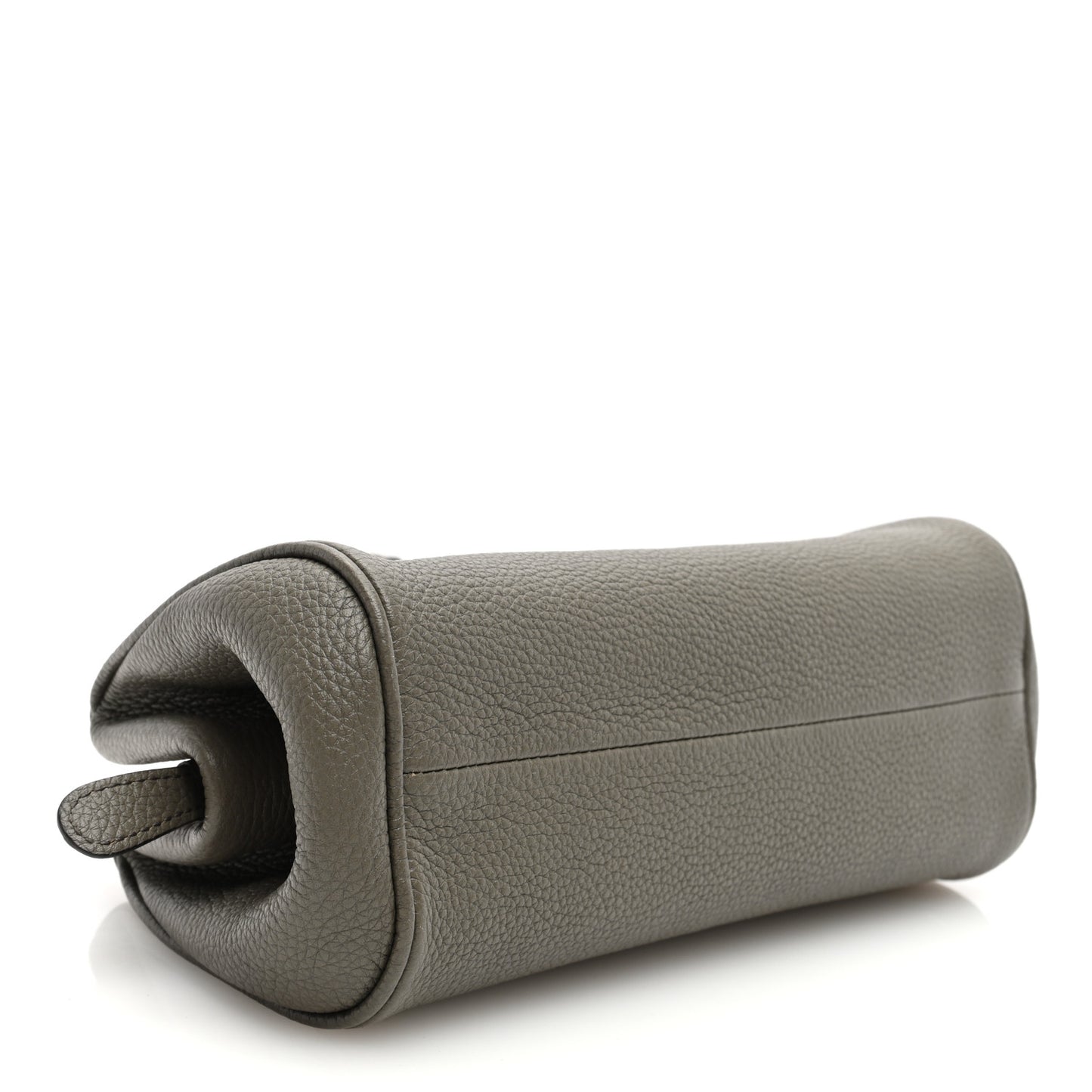 Eram Calfskin Gancini Mini Clutch Green