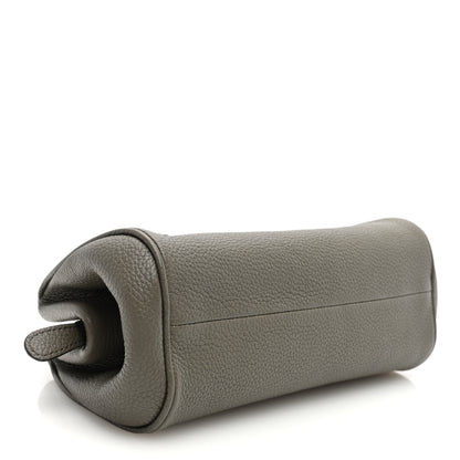 Salvatore Ferragamo Eram Calfskin Gancini Mini Clutch Green 4 of 9