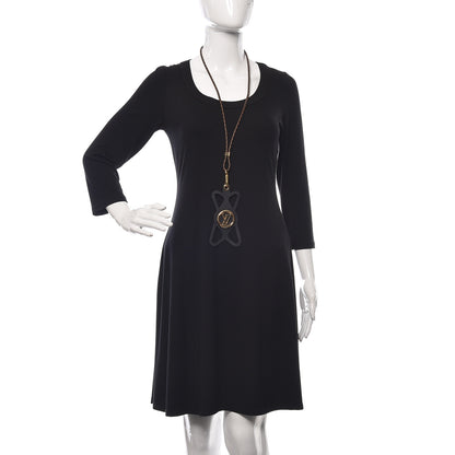 Louis Vuitton Monogram Silicone Louise Phone Holder Black 3 of 8