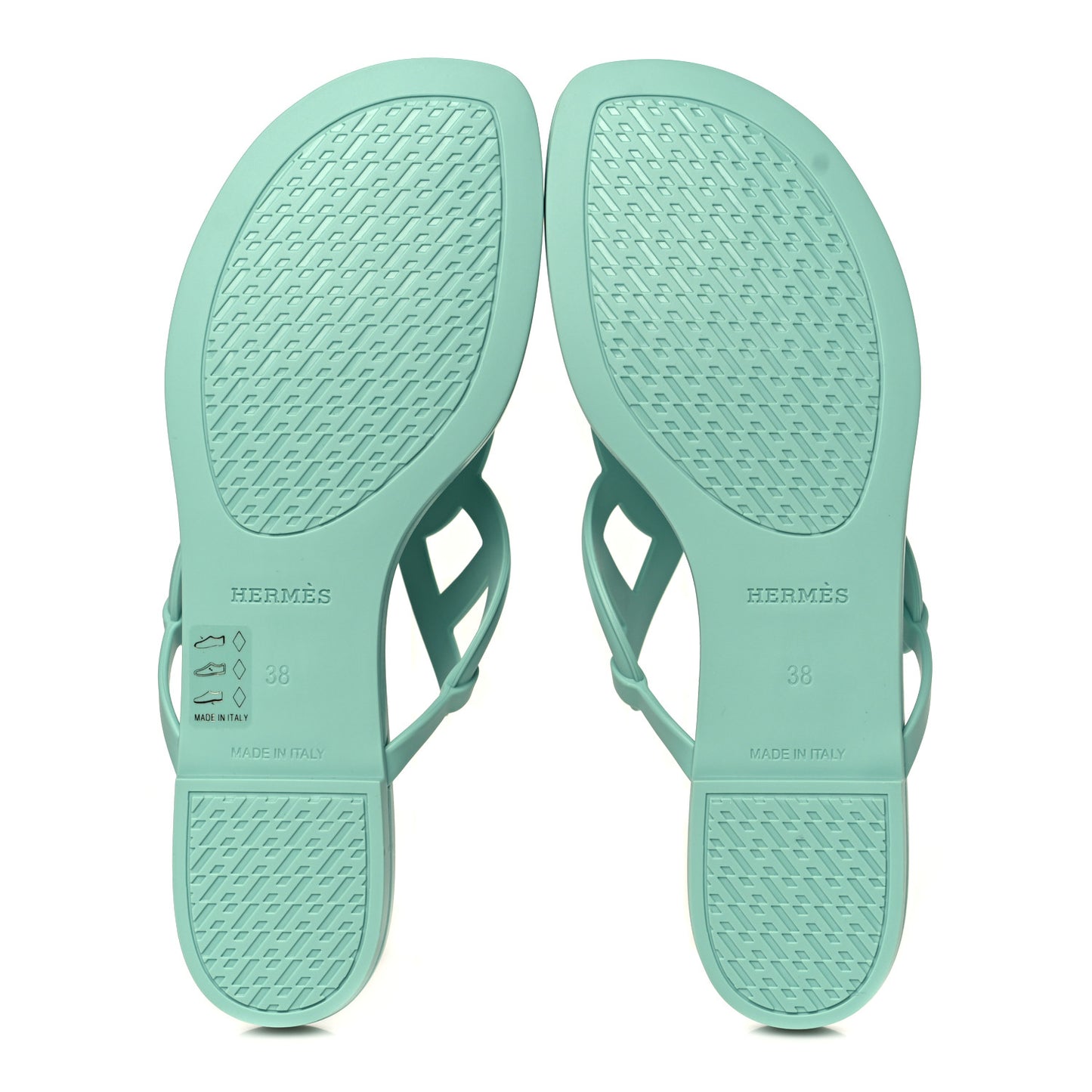 Rubber Womens Egerie Sandals 38 Vert Embrun