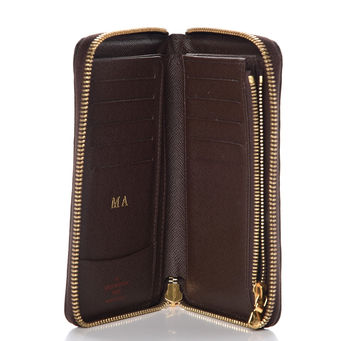 Damier Ebene Zippy Compact Wallet