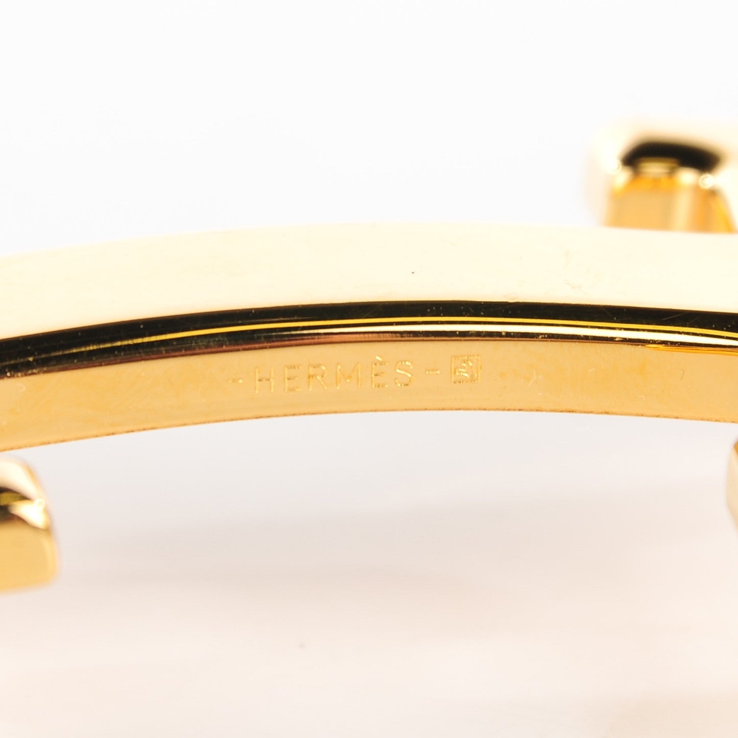 Swift Epsom 32mm H Belt 85 White Capucine