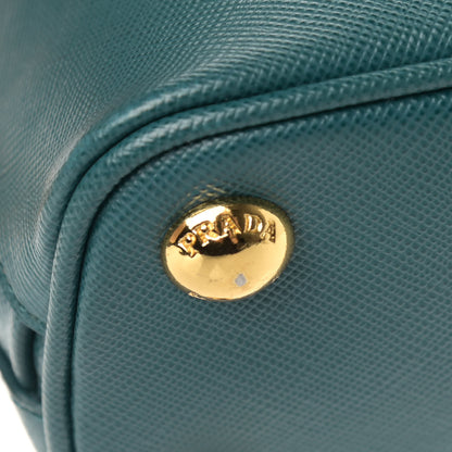 Prada Saffiano Lux Mini Promenade Tote Ottanio 7 of 11