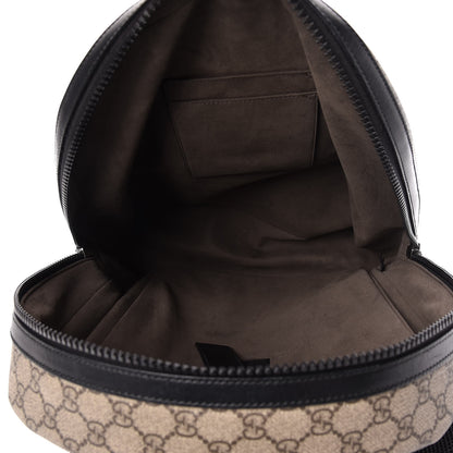 Gucci GG Supreme Monogram Medium Backpack Black 7 of 12