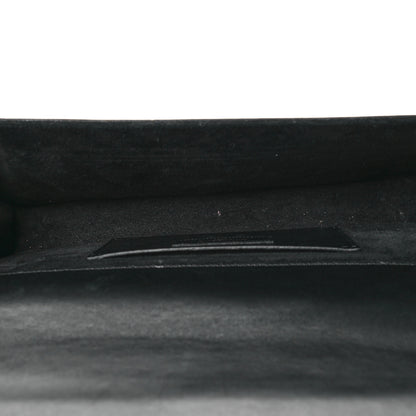 Saint Laurent Calfskin Classic Monogram Tassel Clutch Black 5 of 14