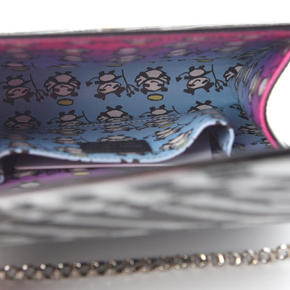 Jimmy Choo Acrylic Zebra Candy Clutch 4 of 7
