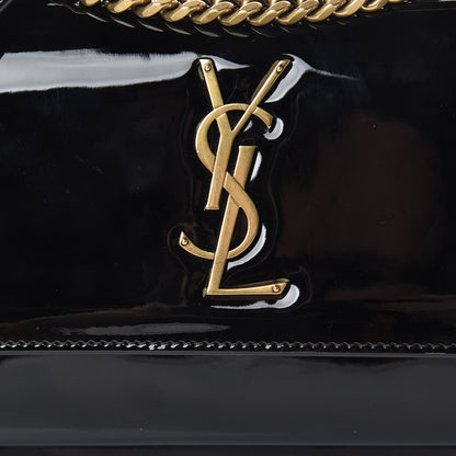 Saint Laurent Patent Small Monogram Sunset Black 10 of 12