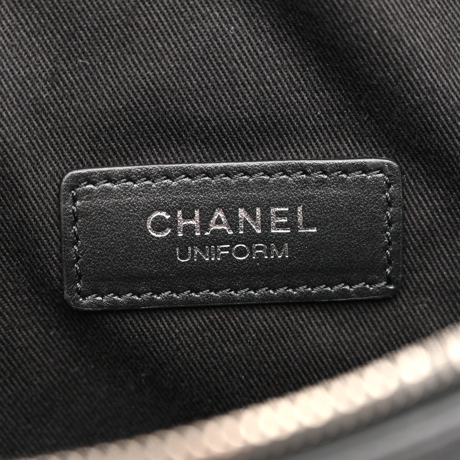 Chanel Lambskin Quilted Waist Belt Bag Black 6 of 13