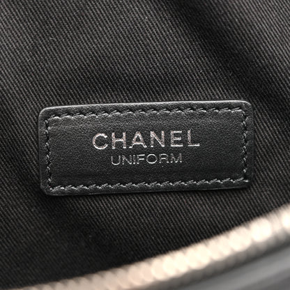 Chanel Lambskin Quilted Waist Belt Bag Black 6 of 13