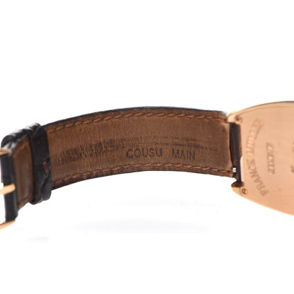 Franck Muller 18K Rose Gold Alligator 30mm Master Calendar Automatic Watch 2850MCL 5 of 6