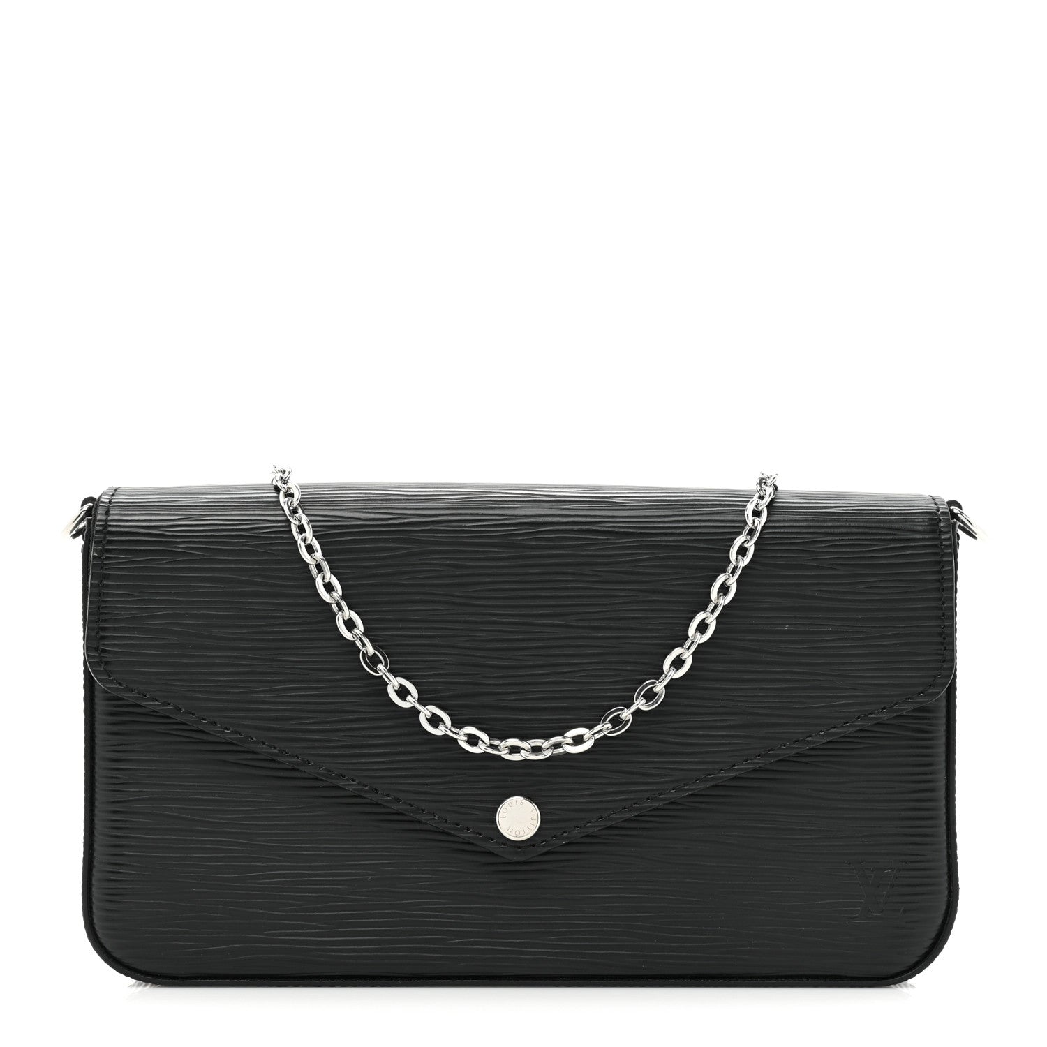 Louis Vuitton Epi Pochette Felicie Black 1 of 12
