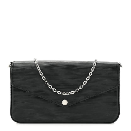 Louis Vuitton Epi Pochette Felicie Black 1 of 12