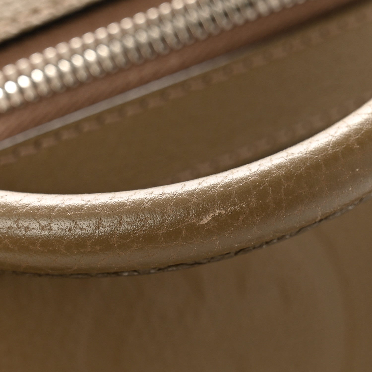 Gucci Piuma Calfskin Jumbo GG Embossed Large Duffle Bag Good Taupe 12 of 14