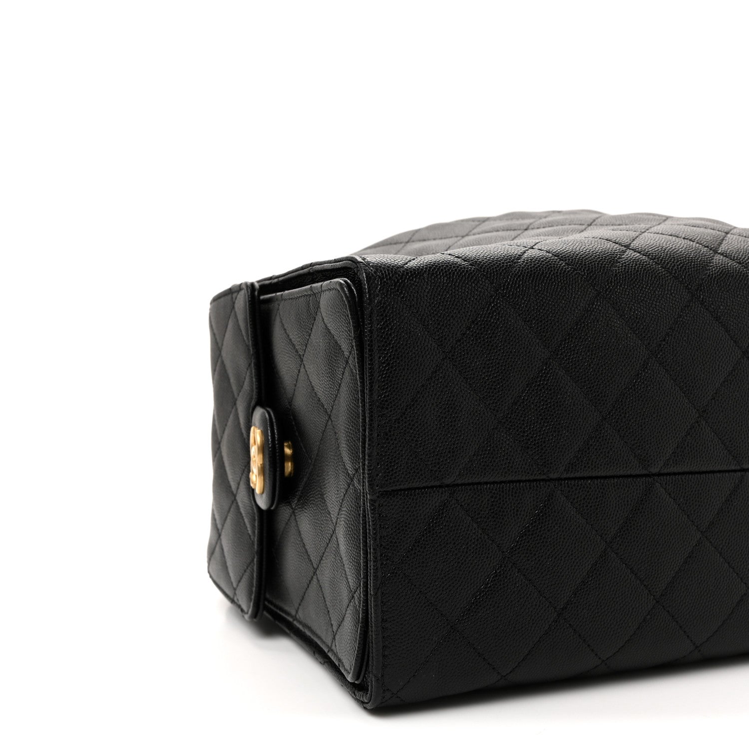 Chanel Caviar Quilted Medium Chanel 25 Handbag Black 10 of 11