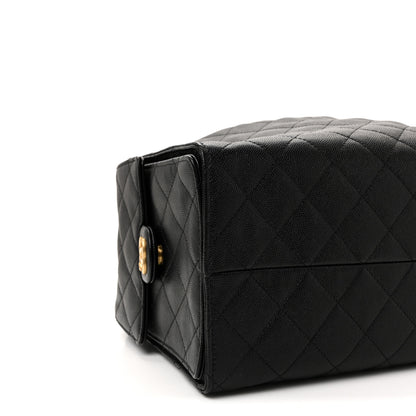 Chanel Caviar Quilted Medium Chanel 25 Handbag Black 10 of 11