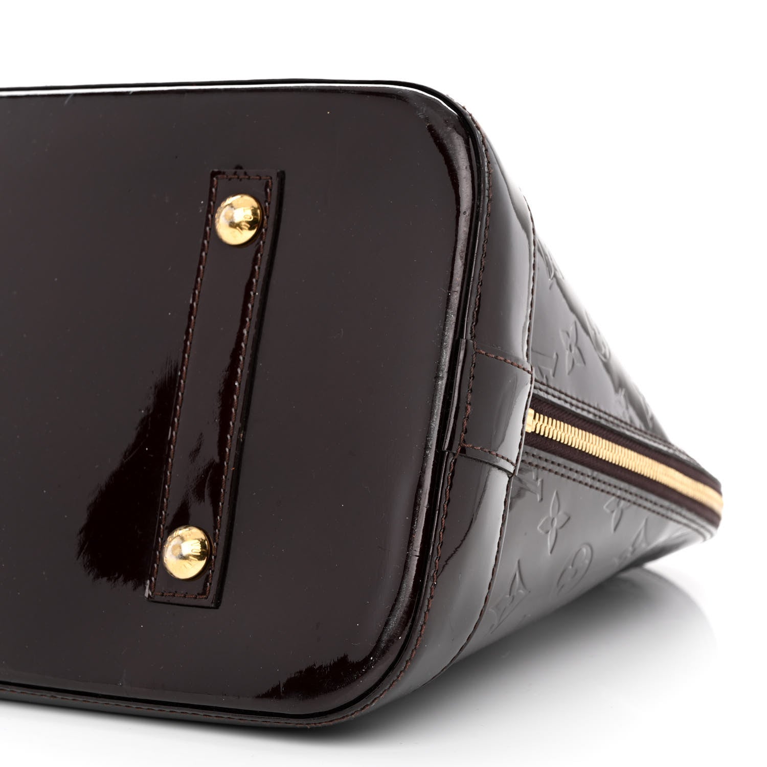 Louis Vuitton Vernis Alma GM Amarante 10 of 10