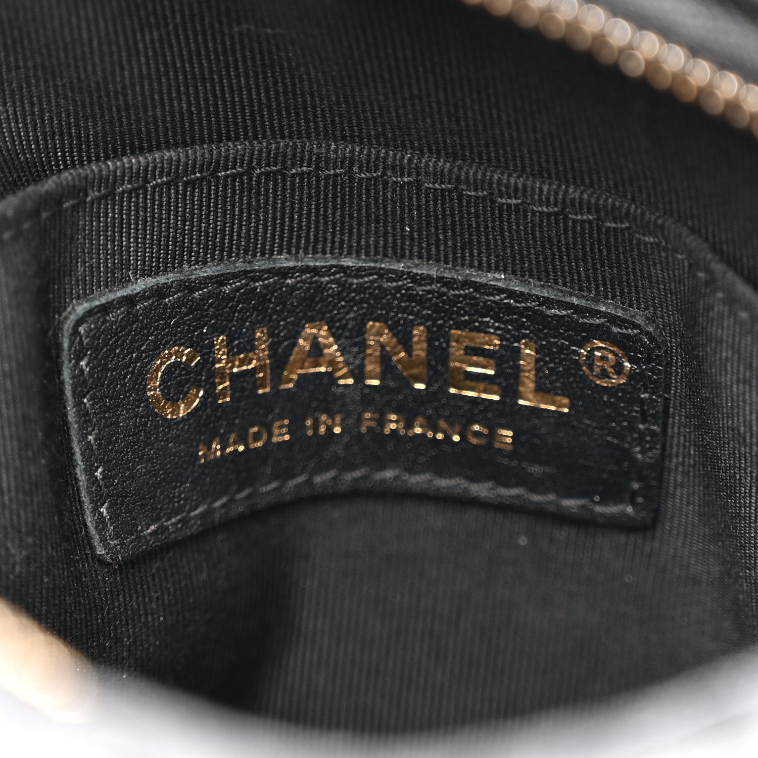 Chanel Caviar Quilted CC Day Camera Case Black 5 of 9
