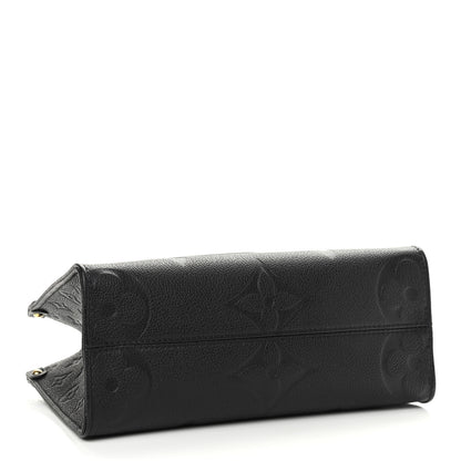 Louis Vuitton Empreinte Monogram Giant Onthego PM Black 4 of 9