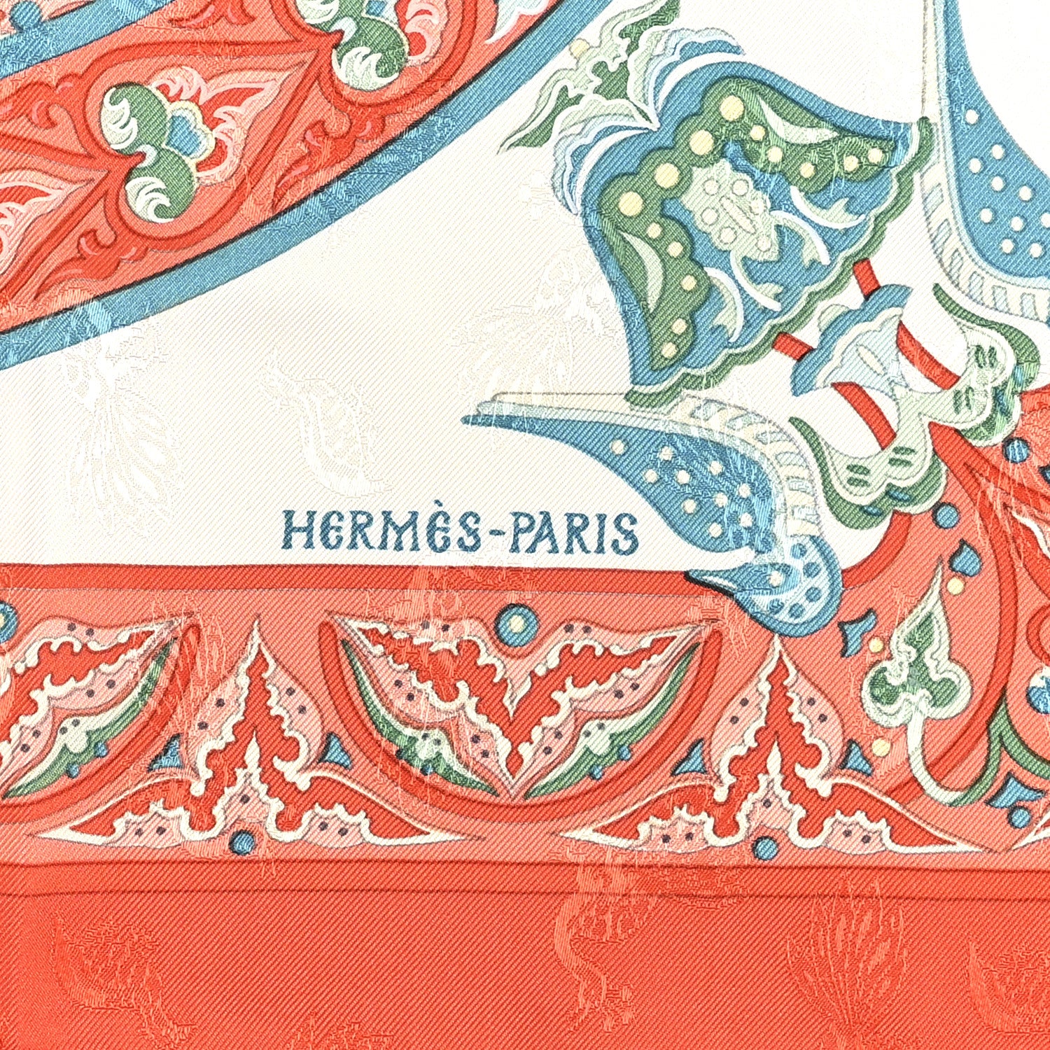 Hermes Silk Ciels Byzantins Scarf 90 1802225 – FASHIONPHILE