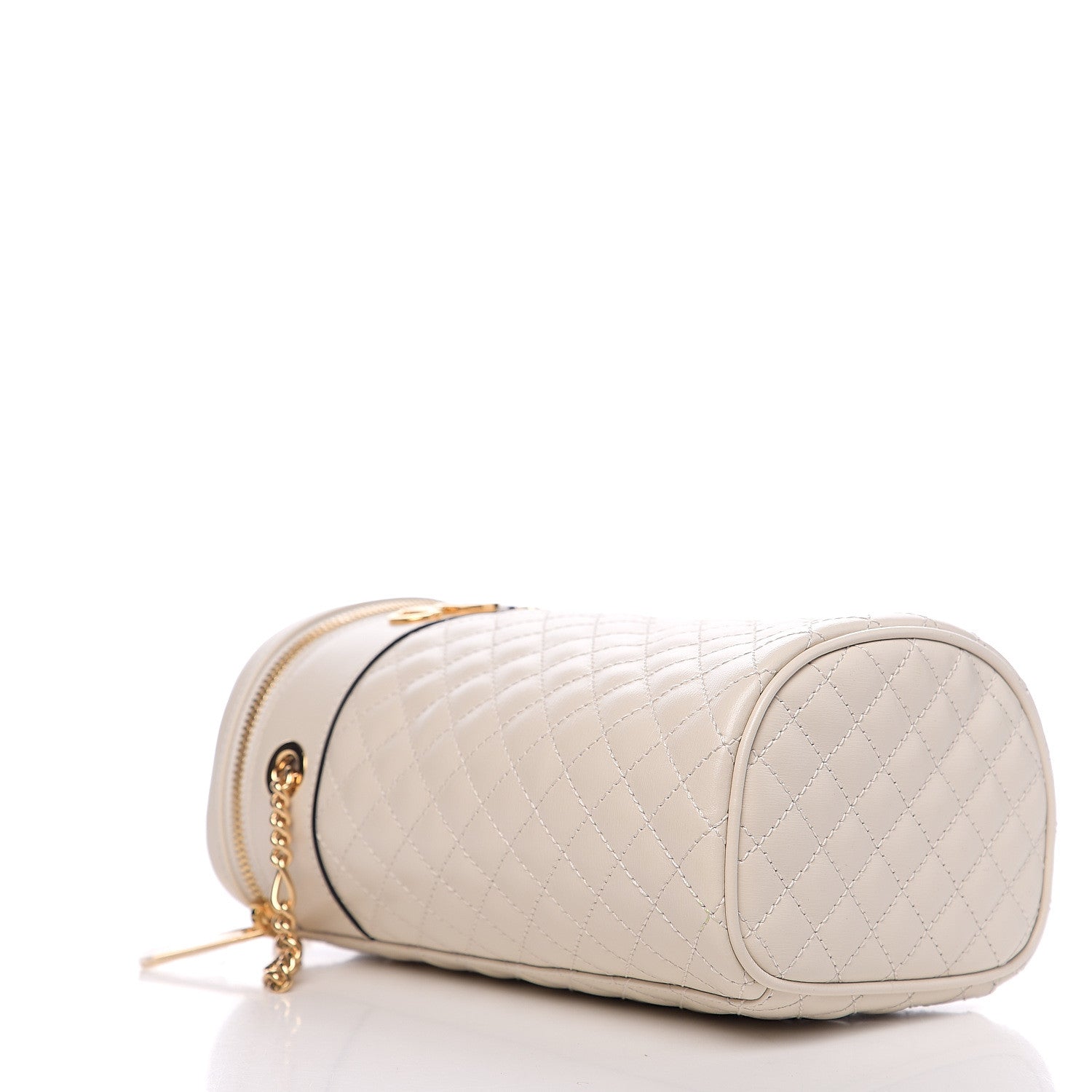 Gucci Calfskin Trapuntata Zumi Belt Bag Off White 3 of 10