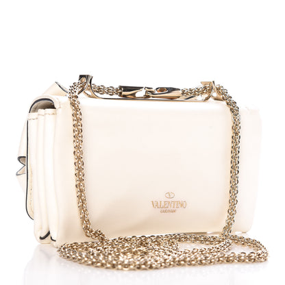 Valentino Garavani Nappa Bow Flap Shoulder Bag White 3 of 8