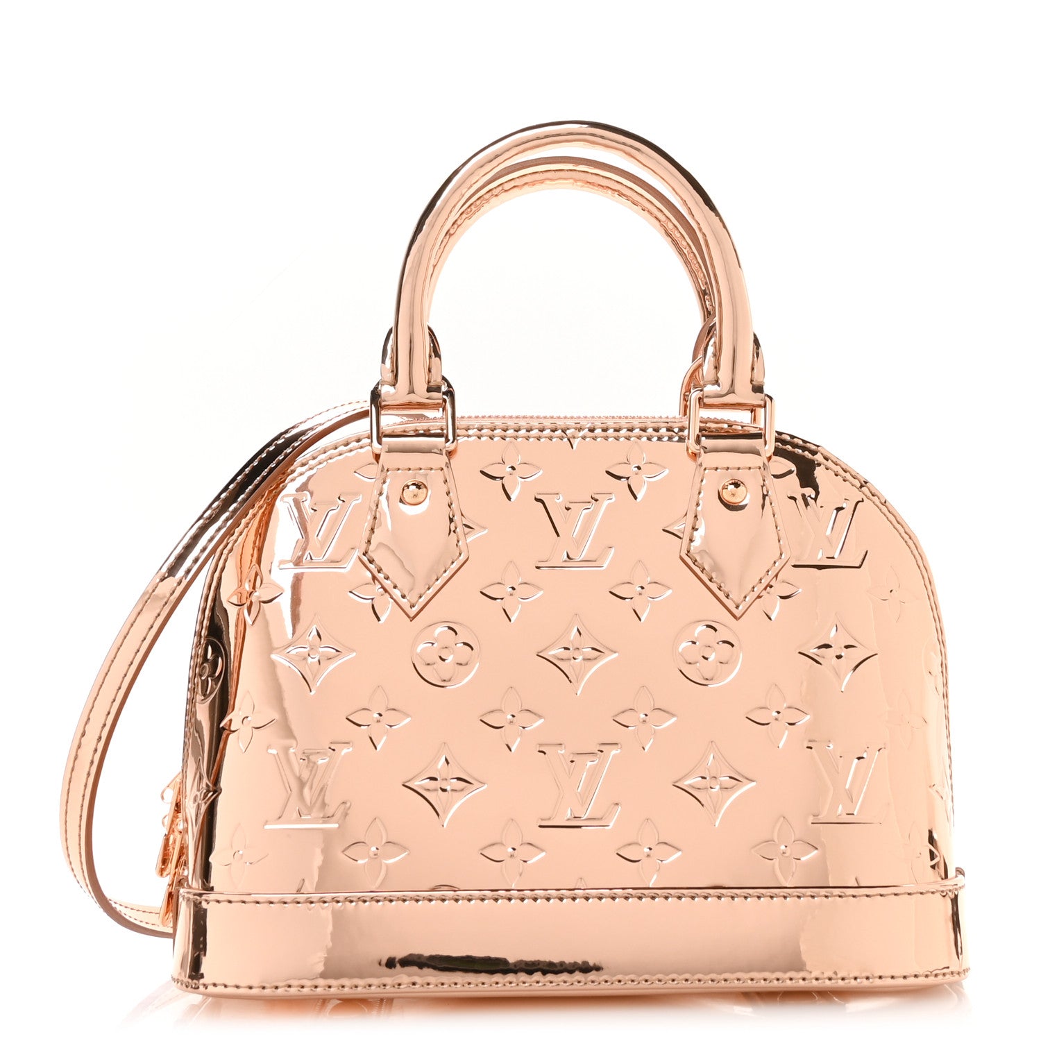 Louis Vuitton Monogram Miroir Alma BB Copper 1 of 10