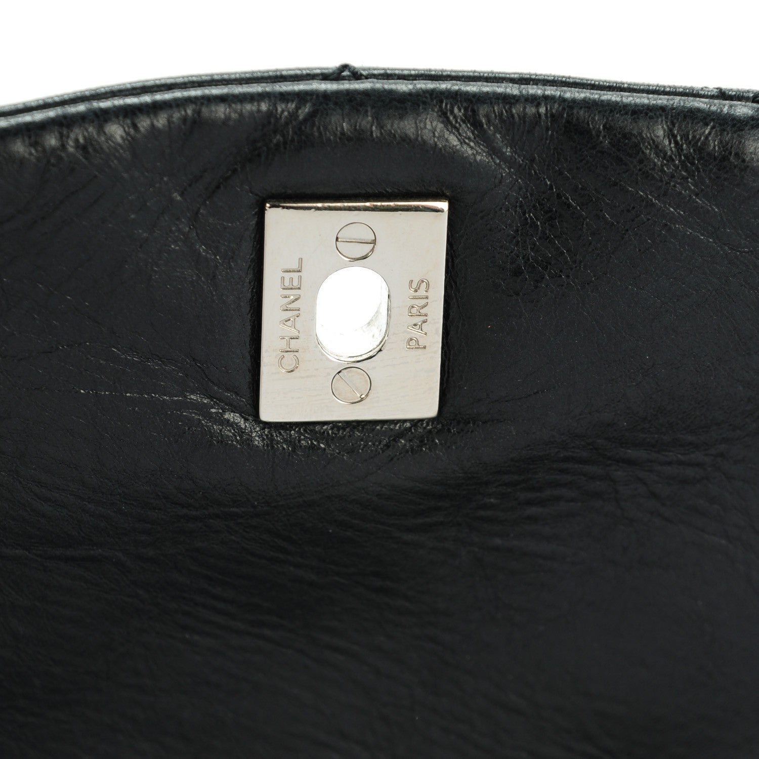 Chanel Shiny Lambskin Quilted Medium Trianon Messenger Flap Black 6 of 8