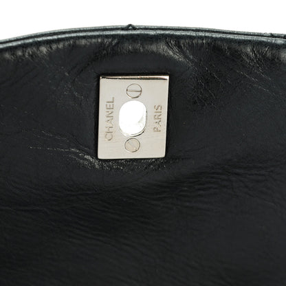 Chanel Shiny Lambskin Quilted Medium Trianon Messenger Flap Black 6 of 8