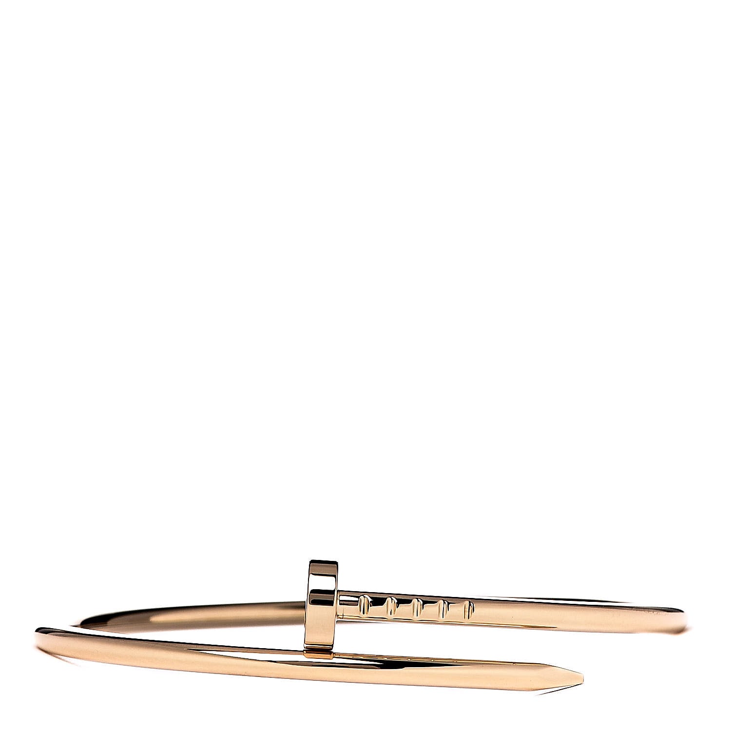 Cartier 18K Yellow Gold Small Juste Un Clou Bracelet 15 1 of 5