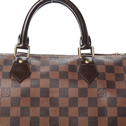 Louis Vuitton Damier Ebene Speedy 30 17 of 17