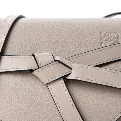 Loewe Grained Calfskin Mini Gate Crossbody Bag Light Oat 10 of 10