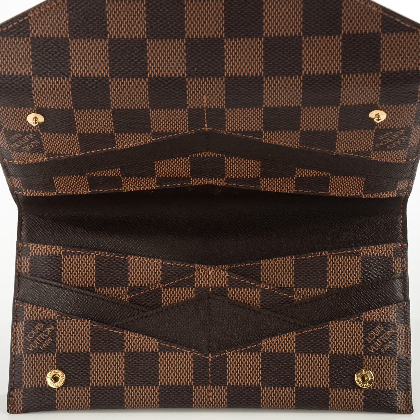 Damier Ebene Long Origami Wallet