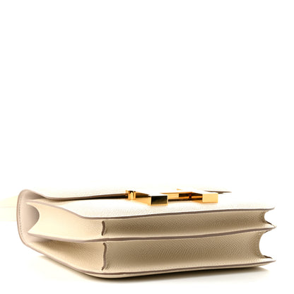 Hermes Epsom Constance 18 Craie 4 of 11
