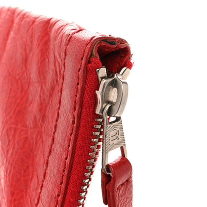 Balenciaga Agneau Arena Classic Hardware Small Clip Rouge Coquelicot 9 of 12