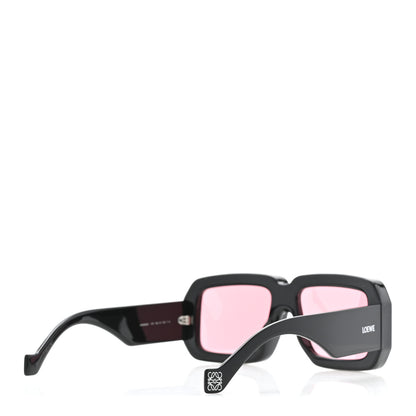 Loewe Acetate Paula's Ibiza Dive In Mask Sunglasses LW40064U Black Pink 4 of 8
